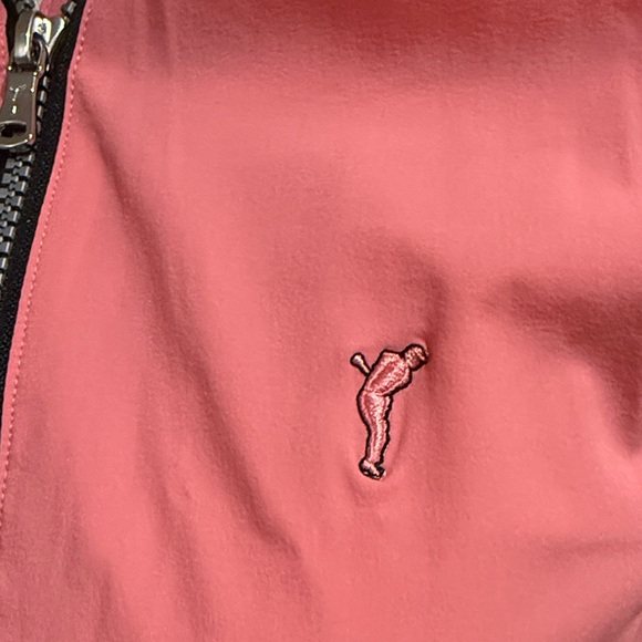 Women's Pink Lightly Quilted Hooded Vest - Picture 7 of 9